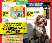 Voerbakje zetten