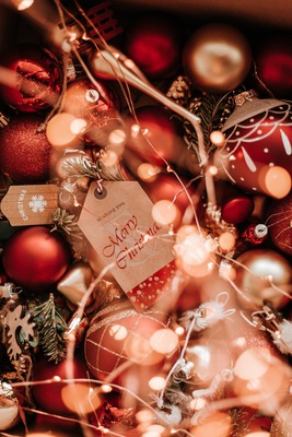 Kerstverlichting en kerstversiering